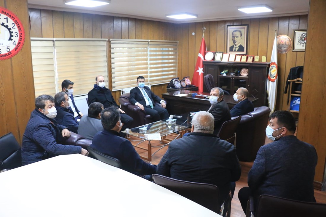 Başkan Yıldız, Evren Sanayi Sitesinin Taleplerini Bakanlığa İletti
