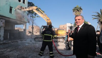Büyükşehir Belediyesi ‘Kızılay Meydanı Projesi’ kapsamında (ŞUTSO) eski binasına ilk kepçeyi vurdu