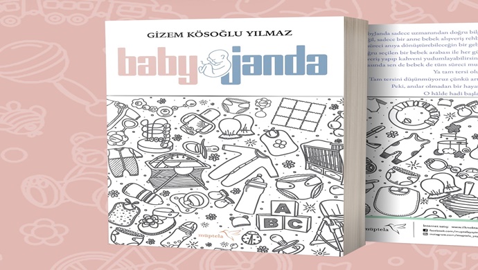 “BabyJanda” ajanda kitap raflarda yerini aldı