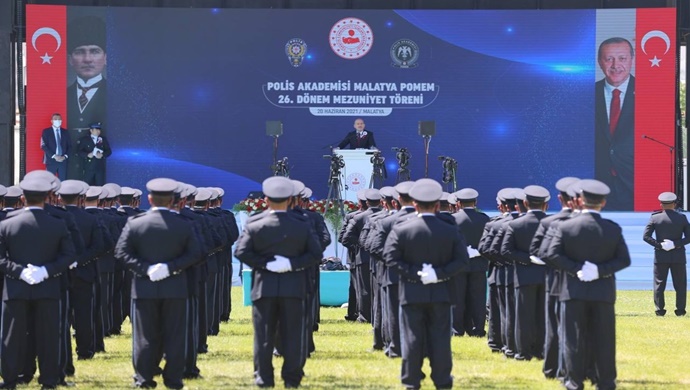 Bakan Soylu Malatya’da Polis Akademisi Mezuniyet Töreni’ne Katıldı