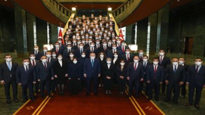 Cumhurbaşkanı Erdoğan, Kaymakam adaylarını kabul etti
