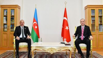 İlham Aliyev, Cumhurbaşkanı Recep Tayyip Erdoğan ile görüştü