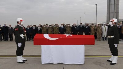 Şehit Binbaşı Mete Yıldırım memleketi Ankara’ya uğurlandı