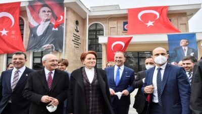 CHP Genel Başkanı Kılıçdaroğlu, İYİ Parti Genel Başkanı Akşener 28 projenin açılışı, 6 önemli projenin ise temel atma töreni yapıldı