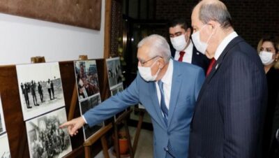Cumhurbaşkanı Ersin Tatar, Doruk Vakfı’nın düzenlediği “Liderlerimiz” isimli fotoğraf sergisinin açılışını yaptı
