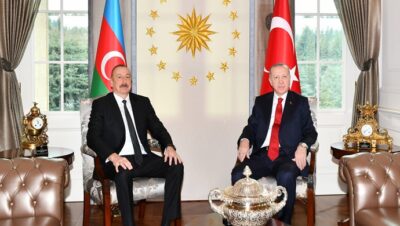 Ilham Aliyev and President of Turkiye Recep Tayyip Erdogan meet in Ankara