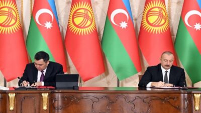 Лидеры двух стран подписали Меморандум о создании Межгосударственного Совета Кыргызстана и Азербайджана