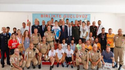 Cumhurbaşkanı Ersin Tatar, 1 Ağustos Toplumsal Direniş Mukavemet Yol Koşusu Ödül Töreni’ne katıldı