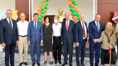 Cumhurbaşkanı Ersin Tatar, Esin-Leman Lisesi’nin açılışını yaptı