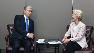 Kassym-Jomart Tokayev held talks with the President of the European Commission