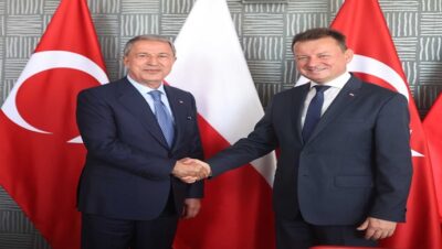 Millî Savunma Bakanı Hulusi Akar, Polonya Savunma Bakanı Mariusz Blaszczak ile Görüştü