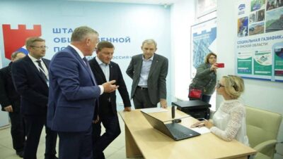 В Штабе общественной поддержки «Единой России» в Омске открылся первый консультационный центр по социальной догазификации
