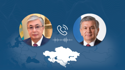 Мемлекет басшысы Өзбекстан президенті Шавкат Мирзиёевпен телефон арқылы сөйлесті