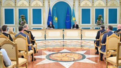 Joint press statement of the President of the Republic of Kazakhstan, Kassym-Jomart Tokayev and the President of the European Council, Charles Michel