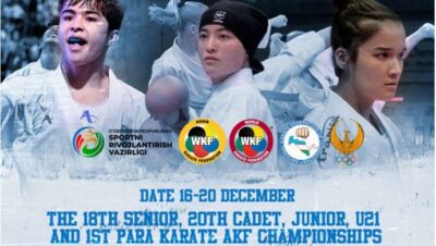 Elite of Asian Karate to meet in Tashkent