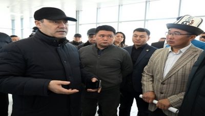 Президент Садыр Жапаров ознакомился с модернизацией аэропортов «Иссык-Куль» и «Каракол»