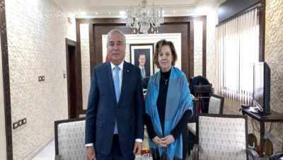 Meeting with the Minister of Culture of the Syrian Arab Republic