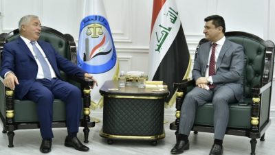 Meeting of Ambassador with Minister of Justice of Iraq