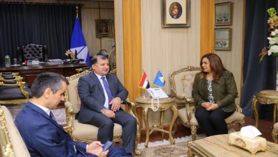 Meeting with the Governor of Damietta Governorate