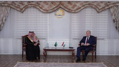 The Minister received the Ambassador of Saudi Arabia