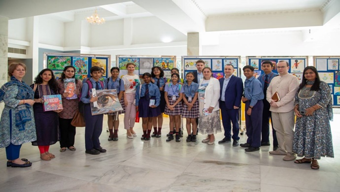 «Единая Россия» запустила в Индии международную акцию «Люди Артека»