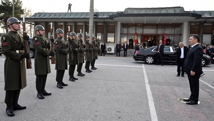 Президент Садыр Жапаров прибыл с рабочим визитом в г. Анкара