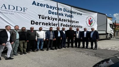 Azərbaycan Diasporuna Dəstək Fondu və TADEF Kahramanmaraşda zəlzələdən zərər çəkənlərə yardım edib