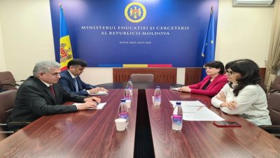 Meeting of the Ambassador of Tajikistan with the State Secretary of the Ministry of Education and Research of Moldova