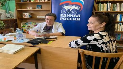 В Новгородской области «Единая Россия» организовала выезд медиков в сельское поселение