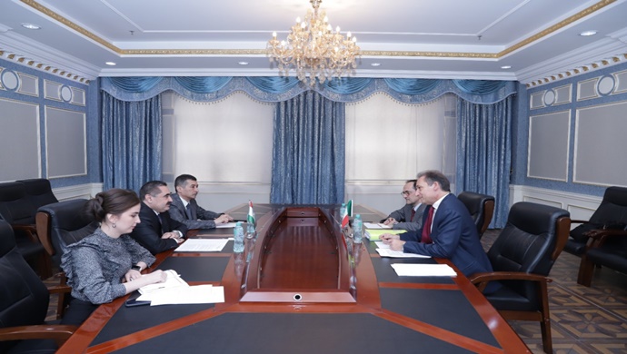 Meeting of the Deputy Minister of Foreign Affairs with the Coordinator for Central Asia, Plenipotentiary Minister of Italy