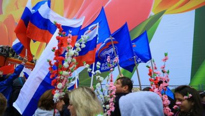«Единая Россия» и «Молодая Гвардия» проведут акции в День весны и труда по всей стране