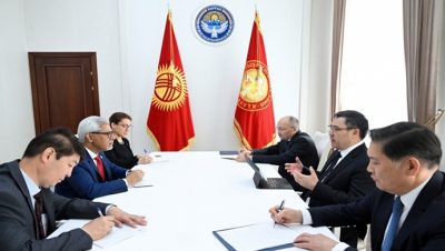 Президент Садыр Жапаров принял Генерального секретаря МФКК и КП Джагана Чапагейна