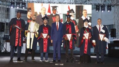 Cumhurbaşkanı Tatar, YDÜ mezuniyet töreninde konuştu: