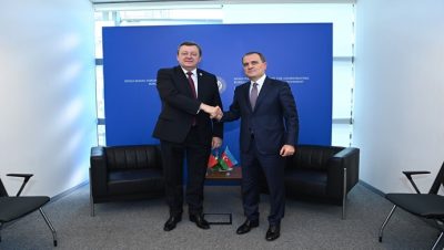 Bakan Ceyhun Bayramov’un Belarus Dışişleri Bakanı Sergey Aleynik ile görüşmesine ilişkin basın açıklaması