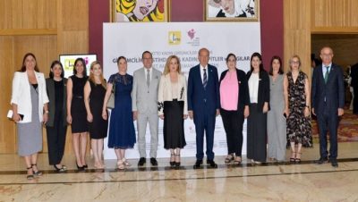 Cumhurbaşkanı Ersin Tatar ve eşi Sibel Tatar Girişimcilikte ve İstihdamda Kadın Çalıştayına katıldı