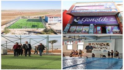 Eyyübiye Belediyesi’nin Gençlik ve Eğitim Yatırımları Devam Ediyor