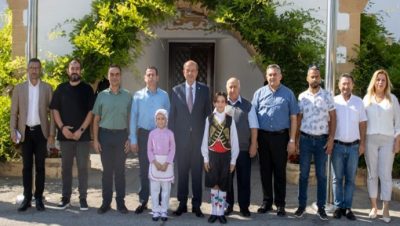 Cumhurbaşkanı Ersin Tatar, Alayköy Kültür ve Sanat Derneği yönetimini kabulünde vurguladı