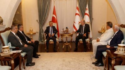 Cumhurbaşkanı Ersin Tatar, Silifke Sanayi Odası heyetini kabul etti