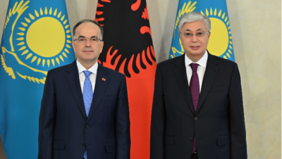 Devlet başkanı Arnavutluk Cumhurbaşkanı ile görüştü