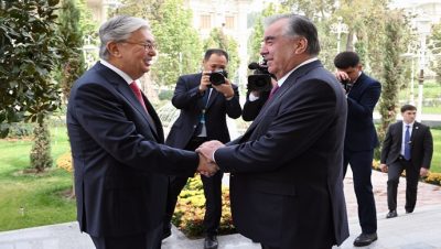 Kazakistan Cumhurbaşkanı Kasım-Jomart Tokayev ile görüşme