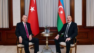 İlham Aliyev, Nahçıvan’da Türkiye Cumhurbaşkanı Recep Tayyip Erdoğan ile baş başa görüştü