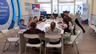 Birleşik Rusya’nın desteğiyle Belgorod’da çocuklar için ustalık sınıfı düzenlendi