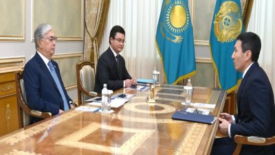 Cumhurbaşkanı Kassym-Jomart Tokayev, Samruk-Kazyna JSC Yönetim Kurulu Başkanı Nurlan Zhakupov’u kabul etti