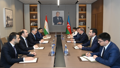 Meeting of the Foreign Ministers of Tajikistan and Azerbaijan