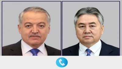 Kırgızistan Dışişleri Bakanlığı Başkanı ile telefon görüşmesi