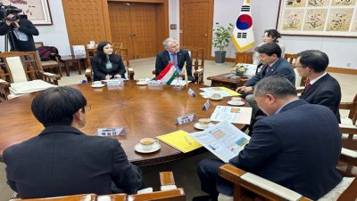 Kore Cumhuriyeti Gangwon Eyaleti Valisi ile Toplantı