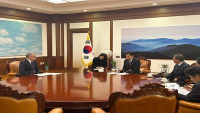 Meeting with the Speaker of the National Assembly of the Republic of Korea