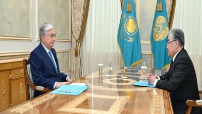 Devlet başkanı, Uluslararası Aral Gölünü Kurtarma Fonu İcra Komitesi Başkanı Askhat Orazbay’ı kabul etti