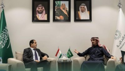 Suudi Arabistan Maliye Bakan Yardımcısı ile görüşme