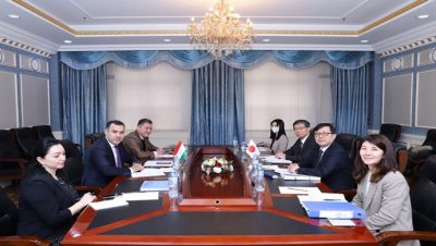 Meeting of the Deputy Minister of Foreign Affairs of the Republic of Tajikistan with representatives of the Ministry of Foreign Affairs of Japan